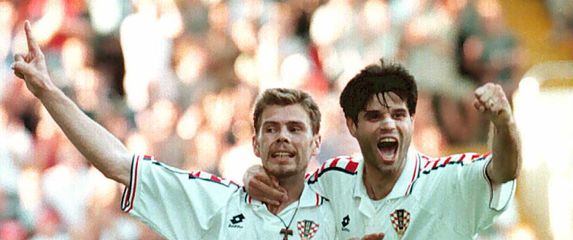 Zvonimir Boban i Aljoša Asanović (Foto: AFP)