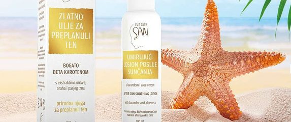 SAN SUN CARE proizvodi za njegu kože prije i poslije sunčanja
