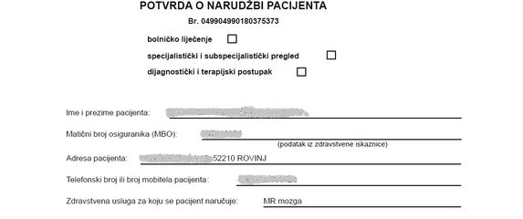 Potvrda termina za MR (Foto: Čitatelj)