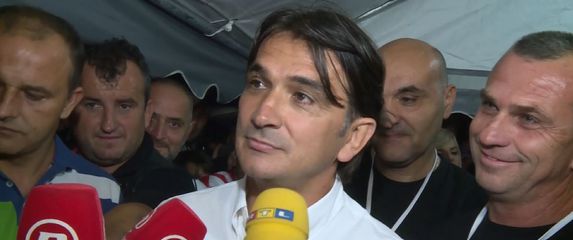 Zlatko Dalić govori o dočeku u Livnu (Foto: Dnevnik.hr)
