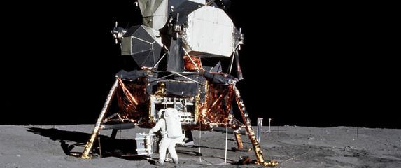 Astronaut Edwin Aldrin na Mjesecu