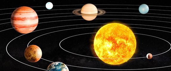 Sunčev sustav, ilustracija