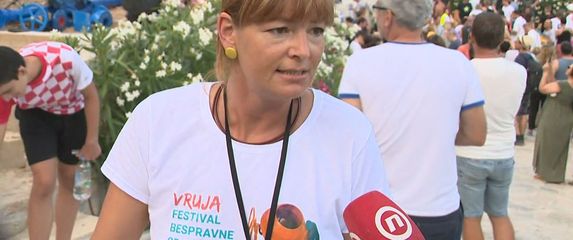 Bruna Fistanić, organizatorica prosvjeda protiv bespravne gradnje