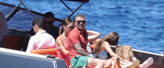 Obitelj Beckham u Hrvatskoj