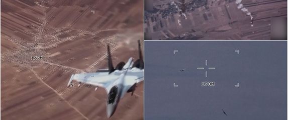 Bliski susret američkih dronova i ruskih ratnih aviona