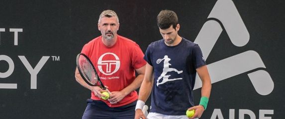 Novak Đoković i Goran Ivanišević