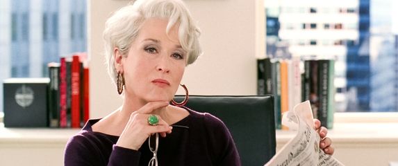 Meryl Streep u filmu 'Vrag nosi Pradu'