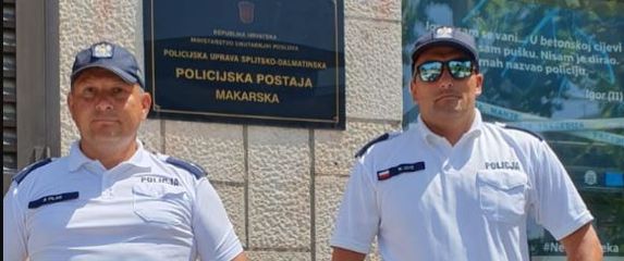 Poljski policajci u Makarskoj