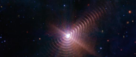 Prestenovi prašine oko Wolf-Rayetove zvijezde