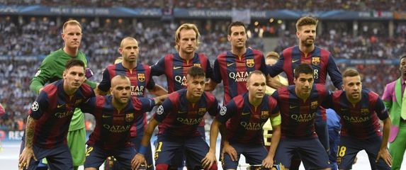 Postava Barcelone iz finala Lige prvaka 2015.