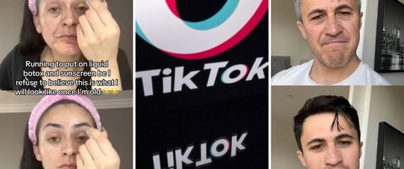 TikTok filter „aged“
