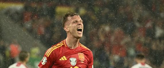 Dani Olmo u dresu Španjolske s desetkom na leđima