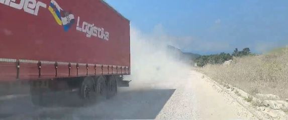 Radovi na državnoj cesti u Lici - 2