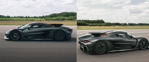 Automobil Koenigsegg Jesko Absolut na pisti