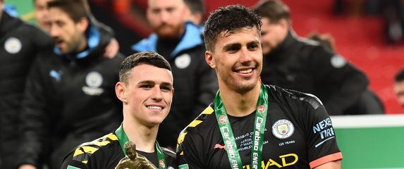 Phil Foden i Rodri