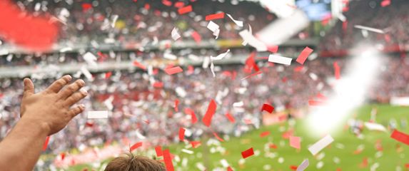 Atmosfera na stadionu