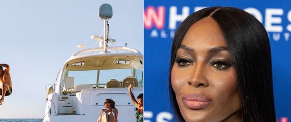 Naomi Campbell i odmaranje na jahti