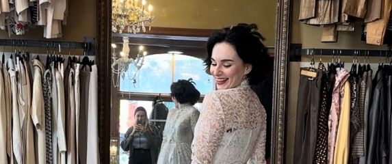 Nina Skočak u vintage vjenčanici