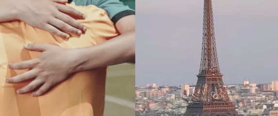 Dječaci u zagrljaju i Eiffelov toranj