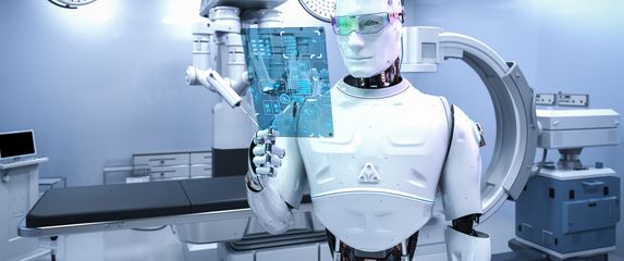 Robot doktor, ilustracija