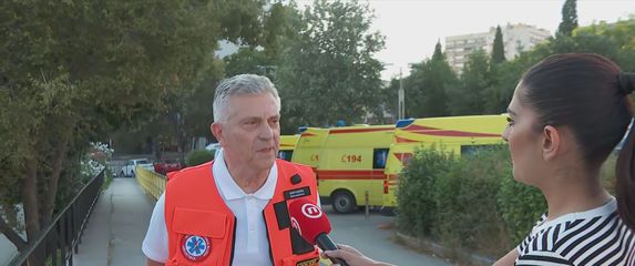 dr. Jakov Aranza i Bruna Papić, reporterka Dnevnika Nove TV