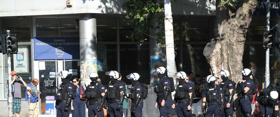 Policija razbila jednu blokadu u Beogradu - 4