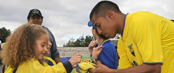 David Quiroz dok je bio ekvadorski reprezentativac i nogometna zvijezda