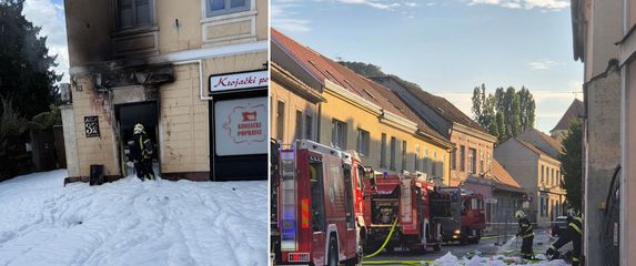 Eksplozija i požar u Samoboru