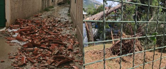 Nevrijeme pogodilo mjesto Vranjic - 6