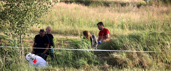 Očevid nakon što je kod ribnjaka u blizini Male Subotice pronađeno tijelo - 1