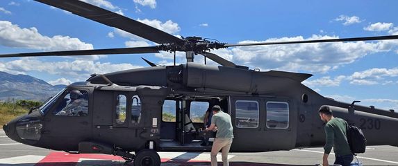 Jedan život spašen uz potporu helikopterske posade Black Hawka - 2