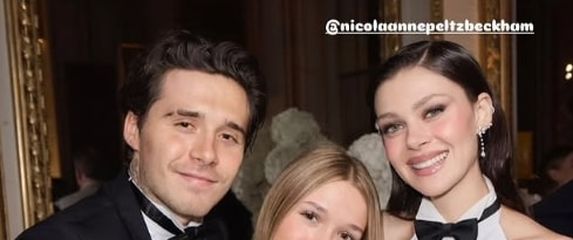 Brooklyn Peltz Beckham i Harper Beckham