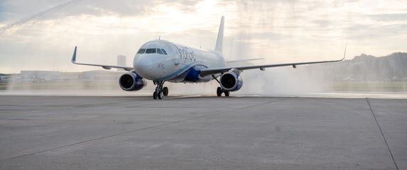 IndiGo avion, ilustracija