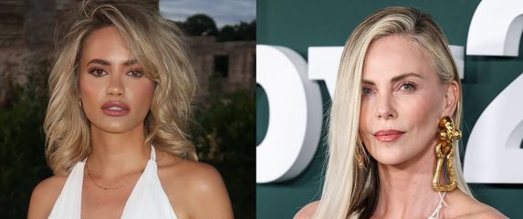 Meri Goldašić i Charlize Theron u istoj haljini