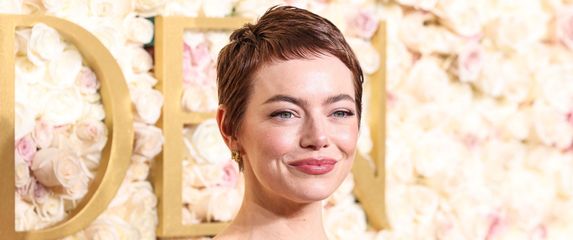 Emma Stone na dodjeli Zlatnih globusa
