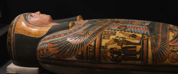 Egipatski sarkofag, ilustracija