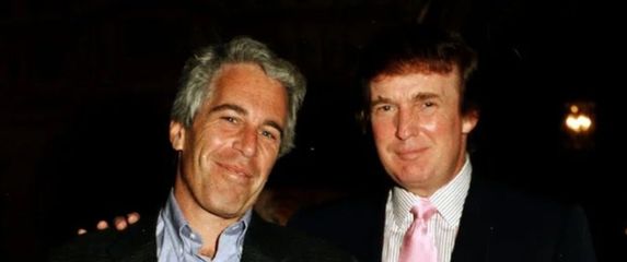 Jeffrey Epstein i Donald Trump