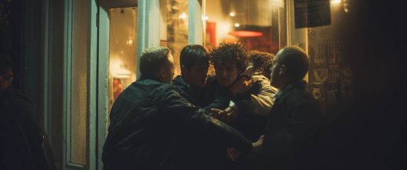 Fizički napad, ilustracija (AI)