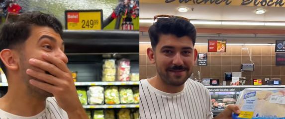 Senahid Šarić u američkom dućanu