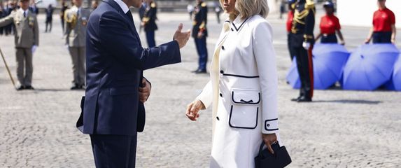 Emmanuel Macron i Brigitte Macron