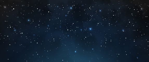 Noćno nebo, ilustracija