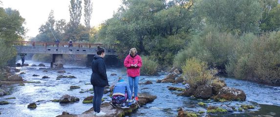 Znanstvenice IRB-a na terenu