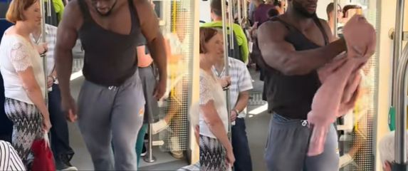 Bodybuilder i fitnes osoba Ibizugbe Francis u Sarajevu