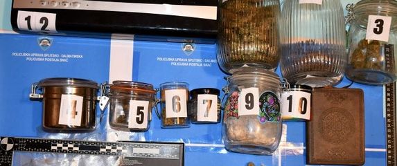 Zapljene droge u Splitsko-dalmatinskoj županiji - 1