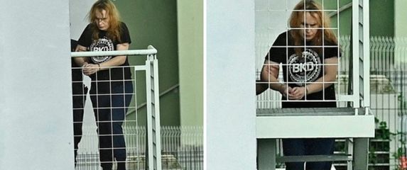 Privođenje osumnjičene za ubojstvo 36-godisnje Sonje Hranjec u Državno odvjetništvo