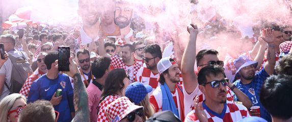 Hrvatski navijači u Torontu