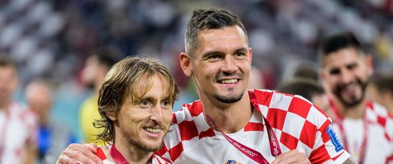 Luka Modrić i Dejan Lovren