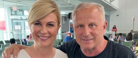 Kolinda Grabar-Kitarović i Stipe Modrić