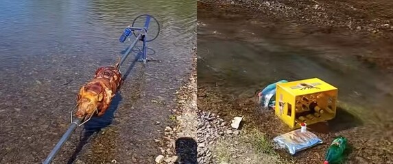 Roštilj uz rijeku