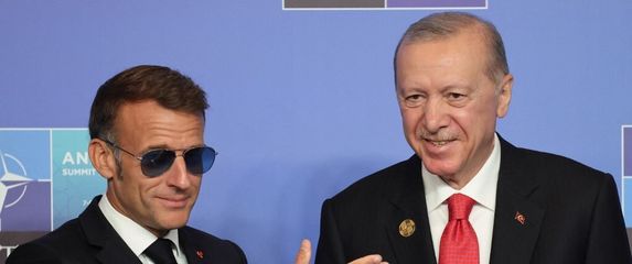 Emmanuel Macron i Recep Tayyip Erdogan